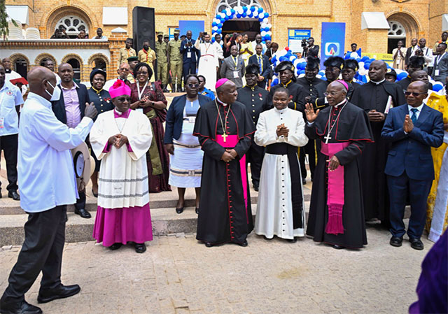MUSEVENI: Work hard to support church, state and your families