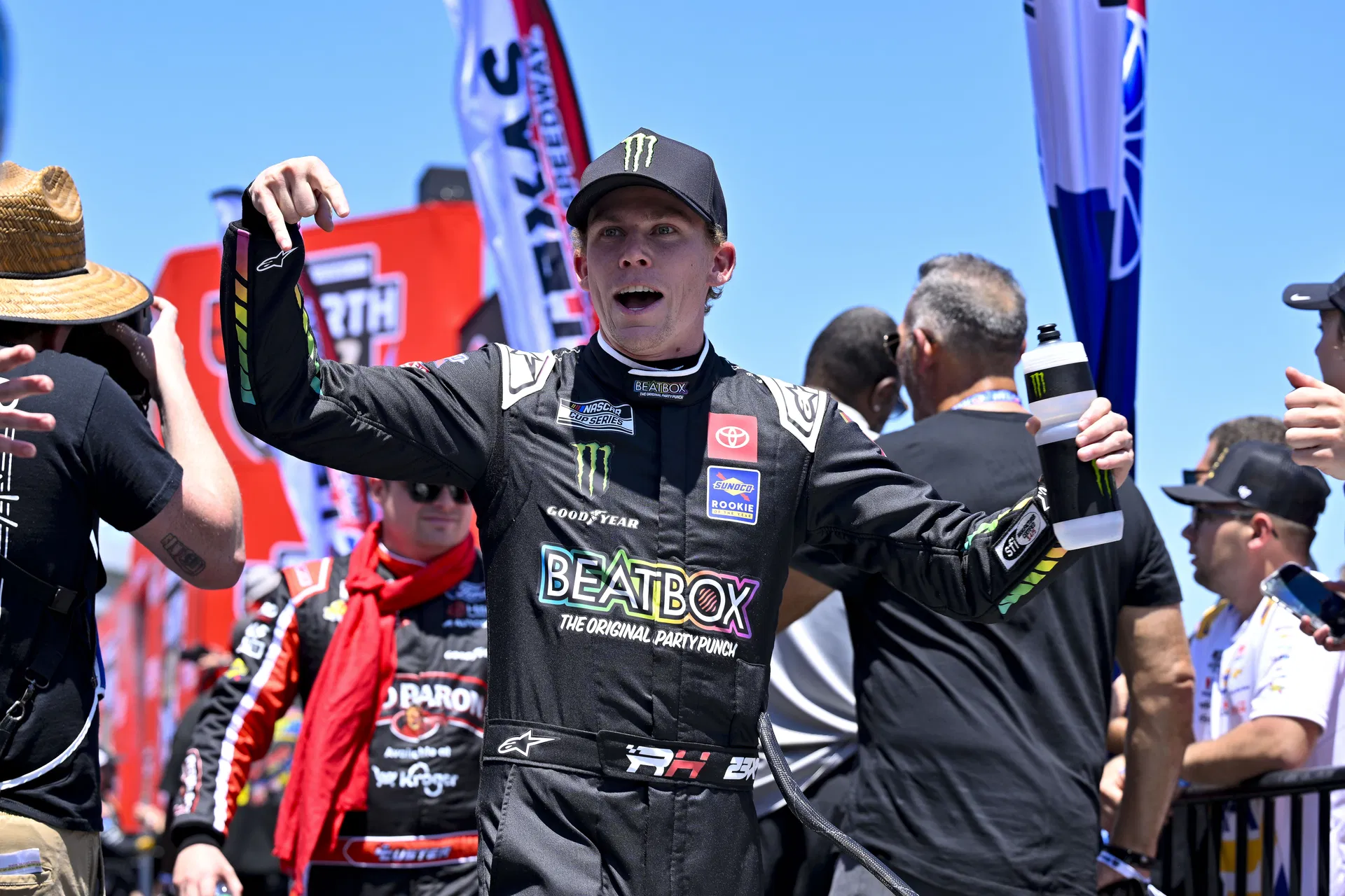 "No security for me": 23XI's Riley Herbst keeps it cool despite NASCAR fans' over-the-top moments