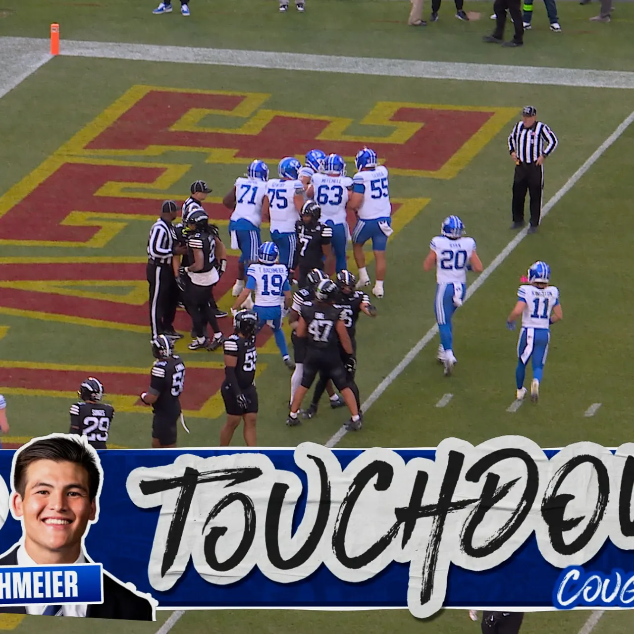 BYU's Bear Bachmeier scrambles 9-yard TD, taking lead over Iowa State