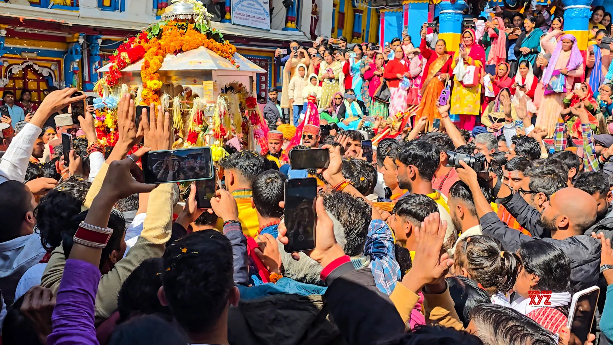 Rudraprayag: Lord Kedar’s Palanquin Arrives at Ukhimath #Gallery
