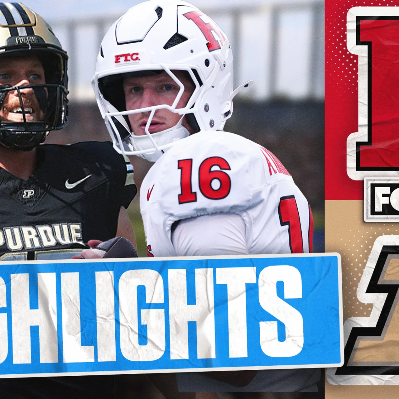 Rutgers Scarlet Knights vs. Purdue Boilermakers Highlights | FOX College Football