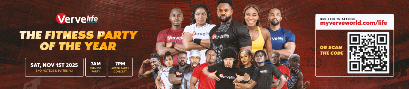VervLife 8.0: Register Now For Africa’s Biggest Fitness Party!