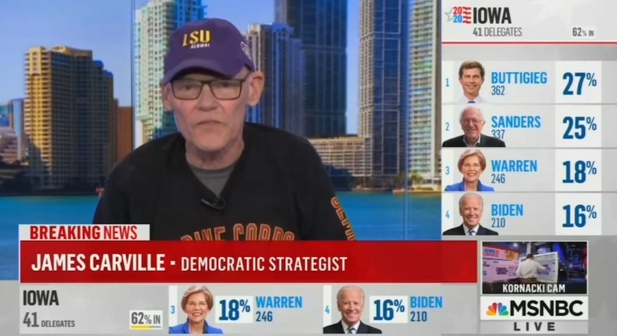 James Carville epitomizes today's ugly Democrats