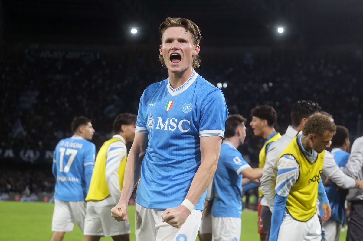 'What a goal': Scott McTominay nets crucial Napoli strike in crunch Serie A match to down Man Utd mentor