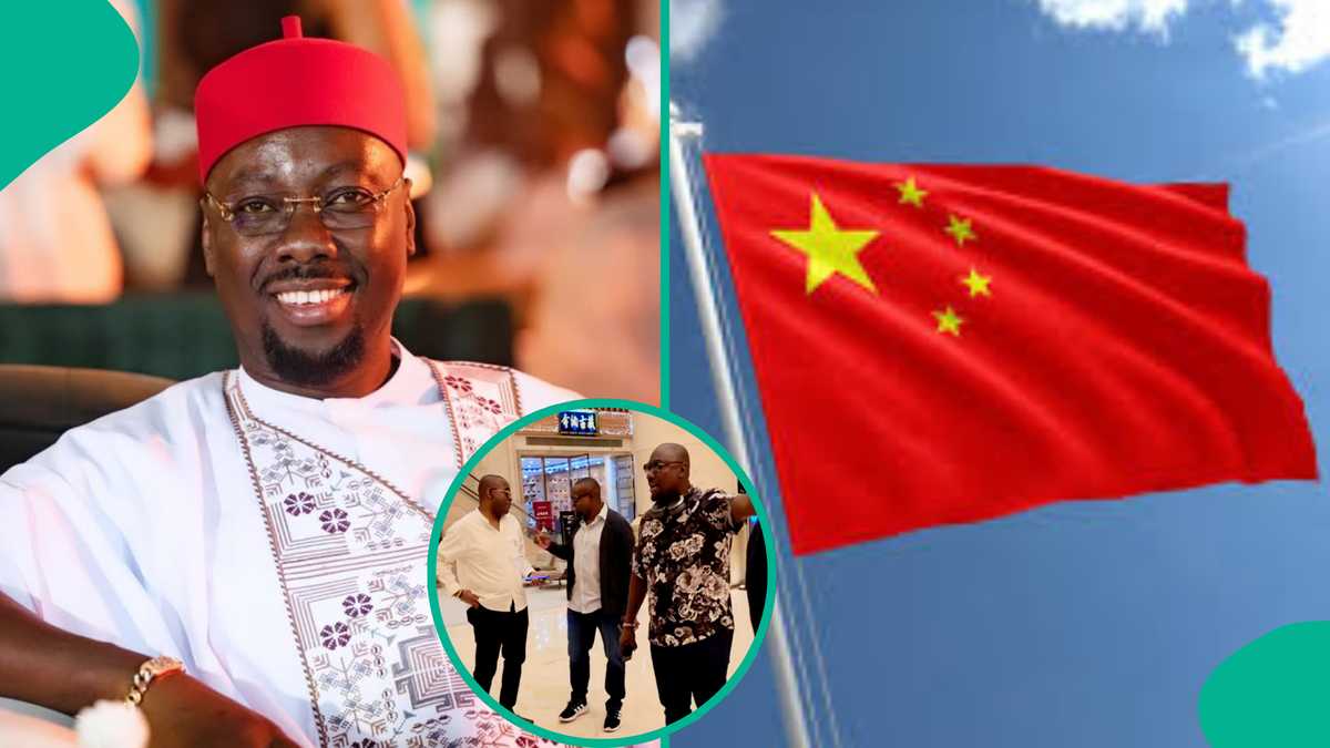 "The fear of VDM?" Businessman Obi Cubana lands in China, video goes viral