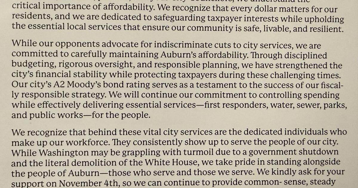 Do candidates support cuts to Auburn services? (Fact check)