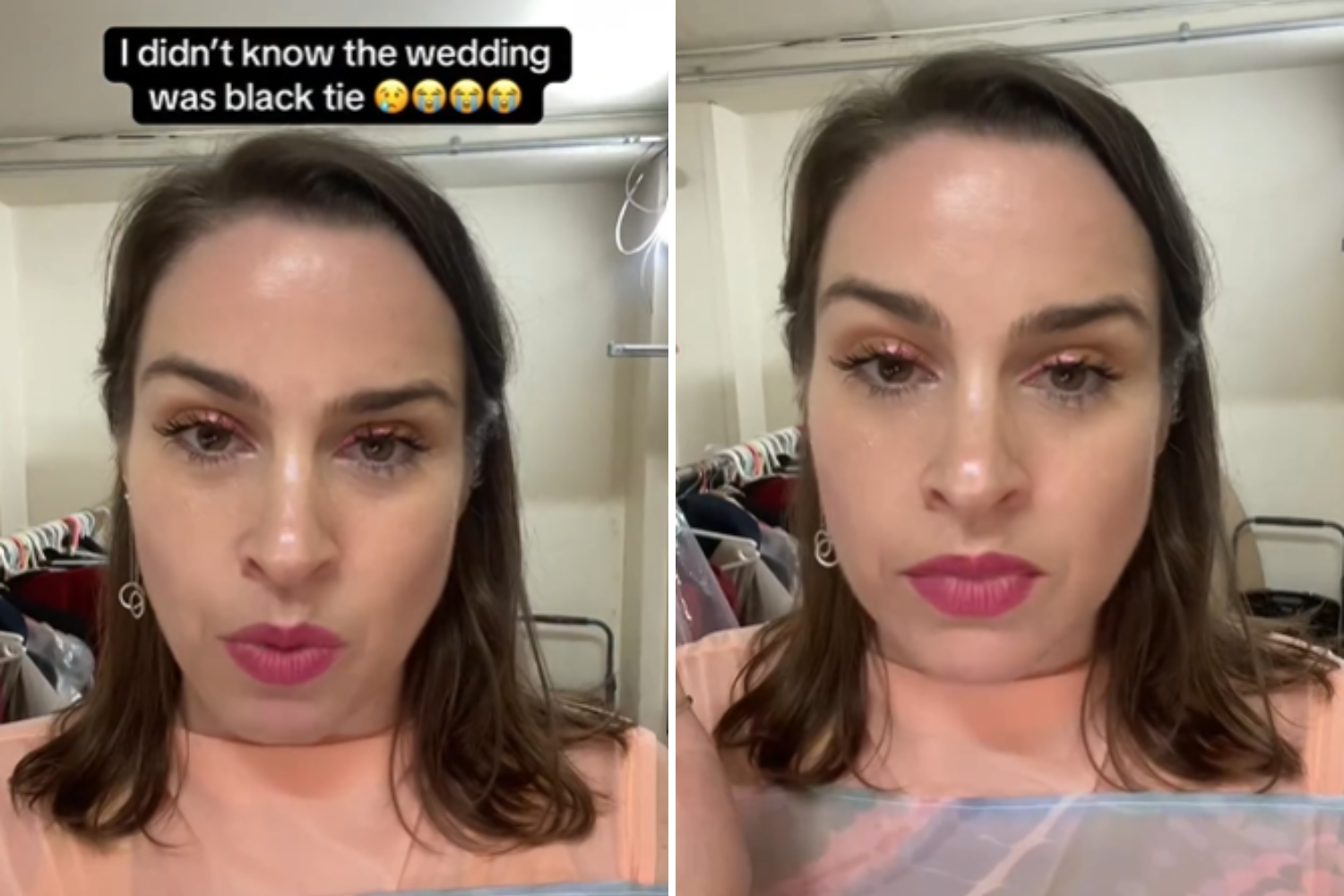 Woman Arrives at Wedding—Instantly Realizes Boyfriend Didn’t Read Invite