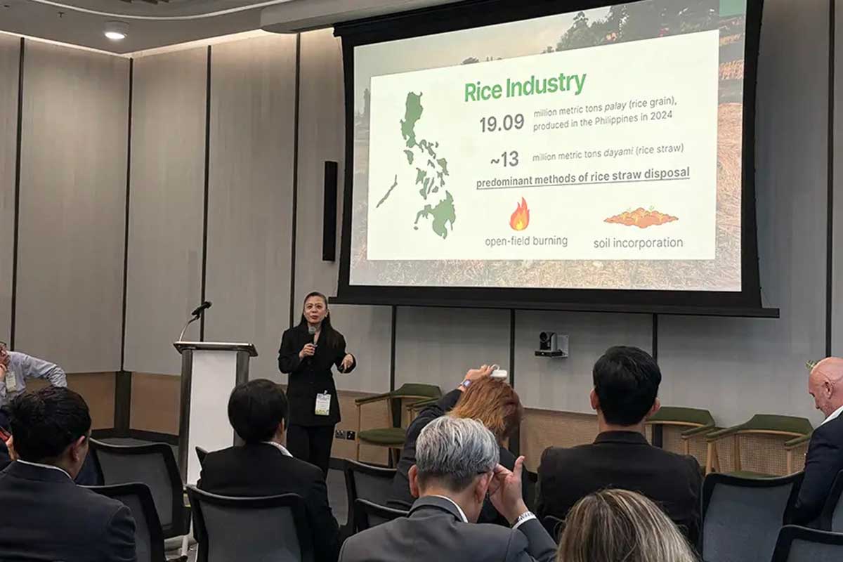 Rice straw hub concept showcased at Thai Agrifuture Conference