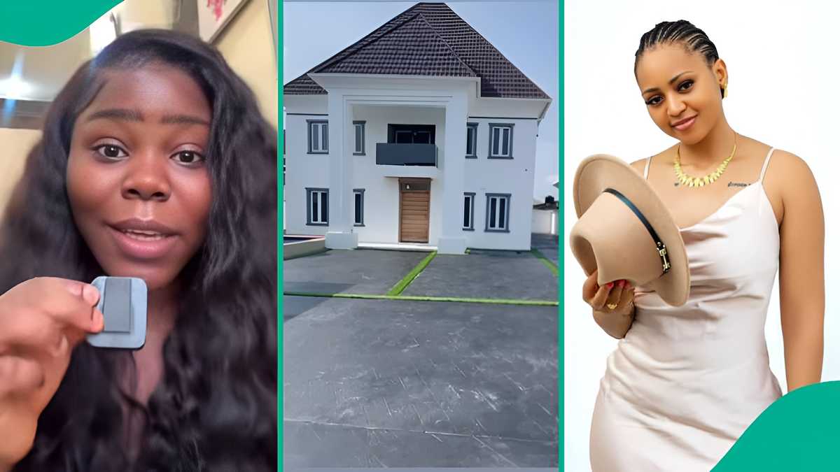 Lady finally mentions where Regina Daniels' multimillion-naira mansion is allegedly