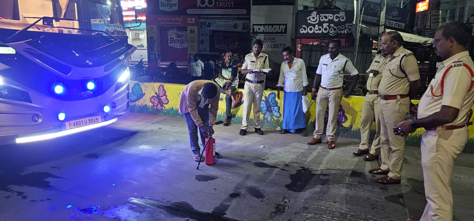 RTA Cracks Down on Private Buses After Kurnool Tragedy