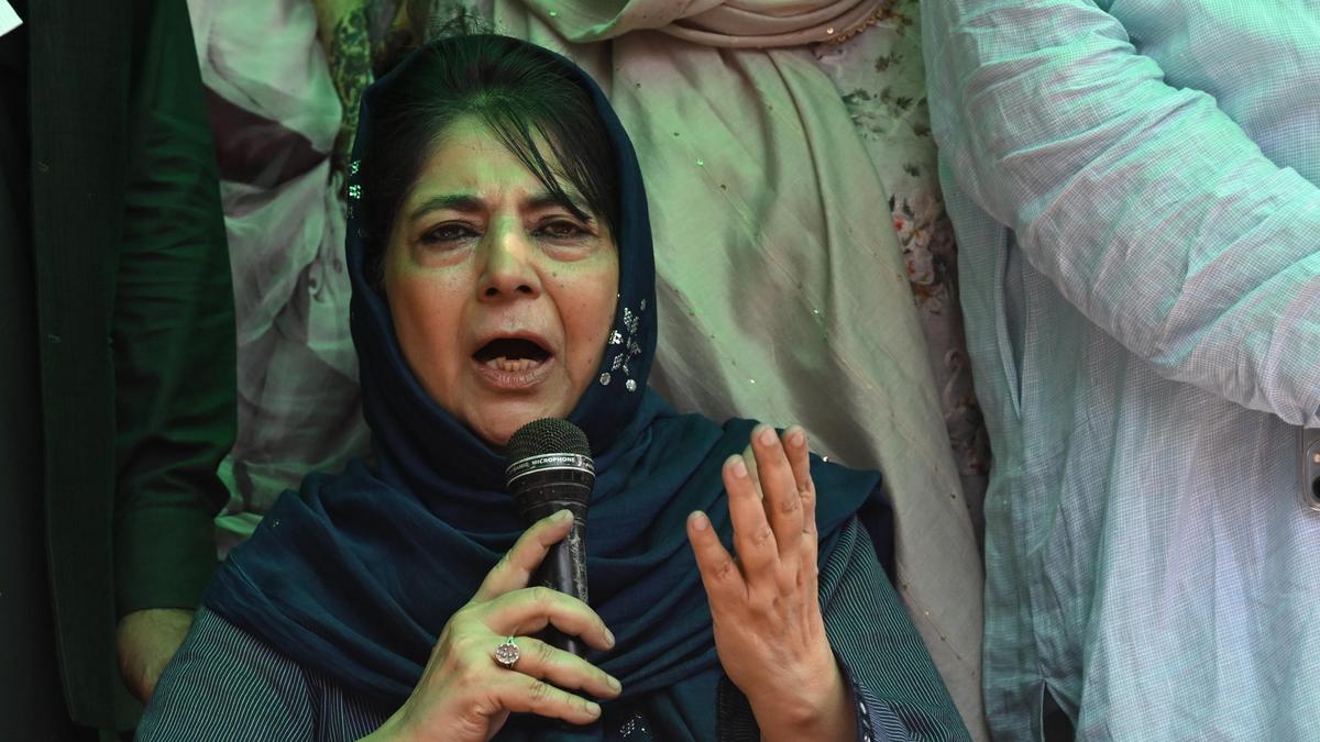 Mehbooba moves PIL plea to shift J&K undertrials home