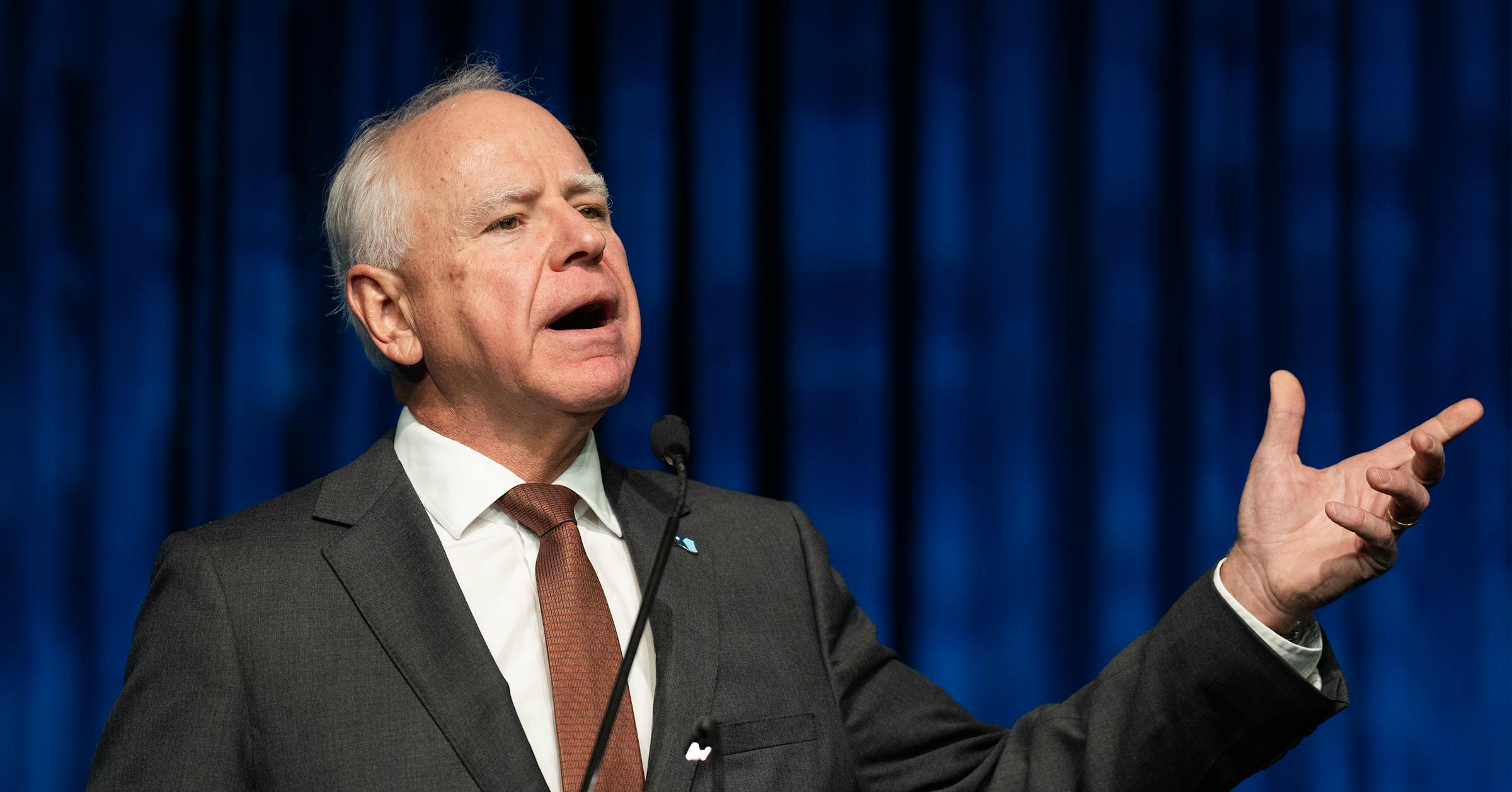 Walz has a year to make a case to voters  if he's up for it