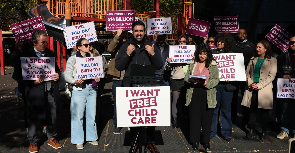 Zohran Mamdani’s child care gamble