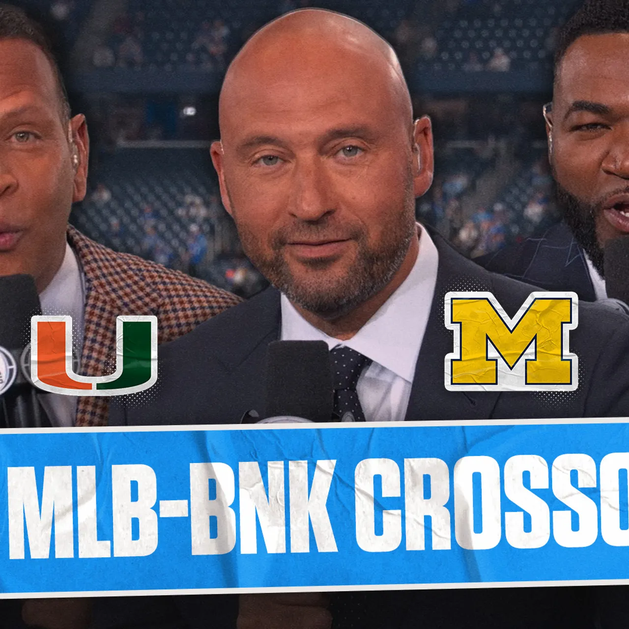 Michigan, Ohio State, Miami & Alabama  Derek Jeter, Big Papi & A-Rod ask THE TOUGH QUESTIONS