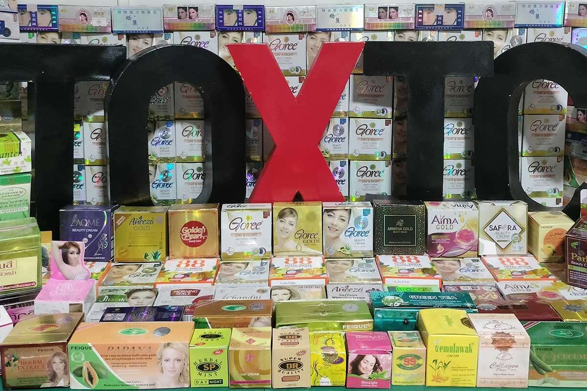 EcoWaste Coalition Deplores Unabated Sale of Mercury-Added Cosmetics despite the Global Ban