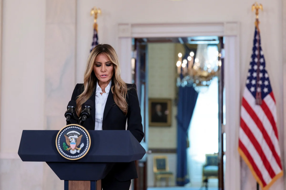 Even Melania Trump is distancing herself from the president’s East Wing demolition, report says
