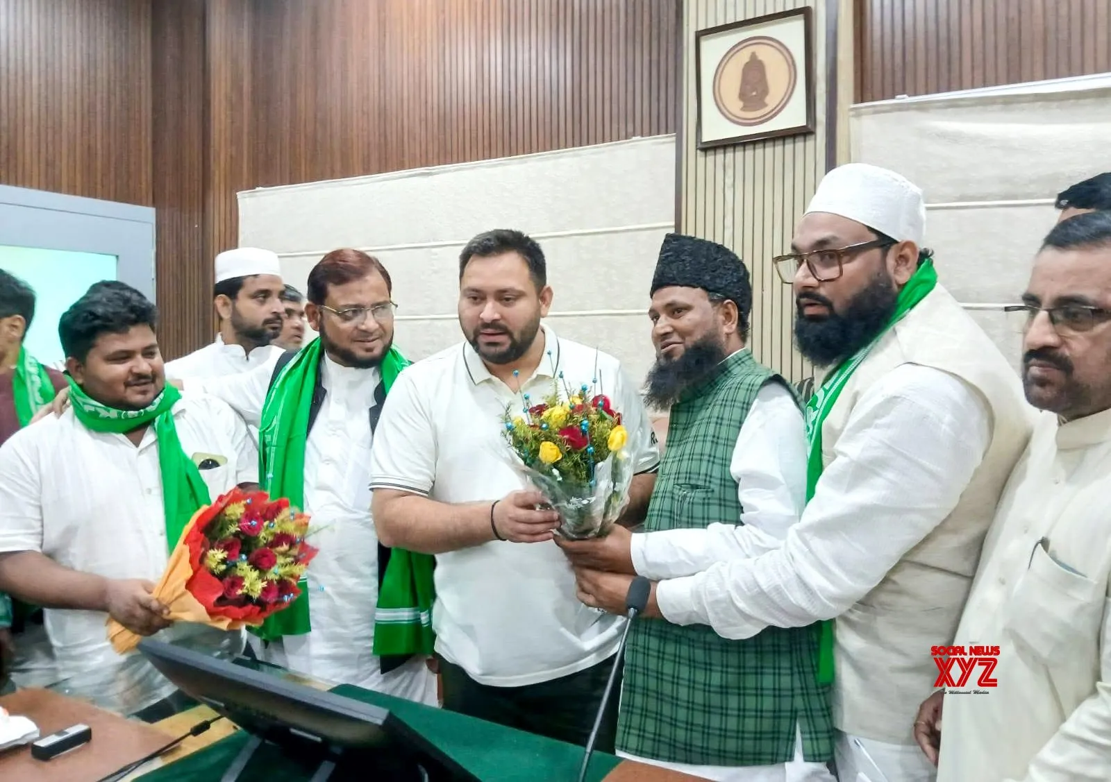 Patna: AIMIM Leaders Join RJD #Gallery