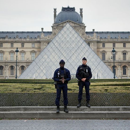 Two arrested over Louvre museum’s daylight diamond heist, French media reports
