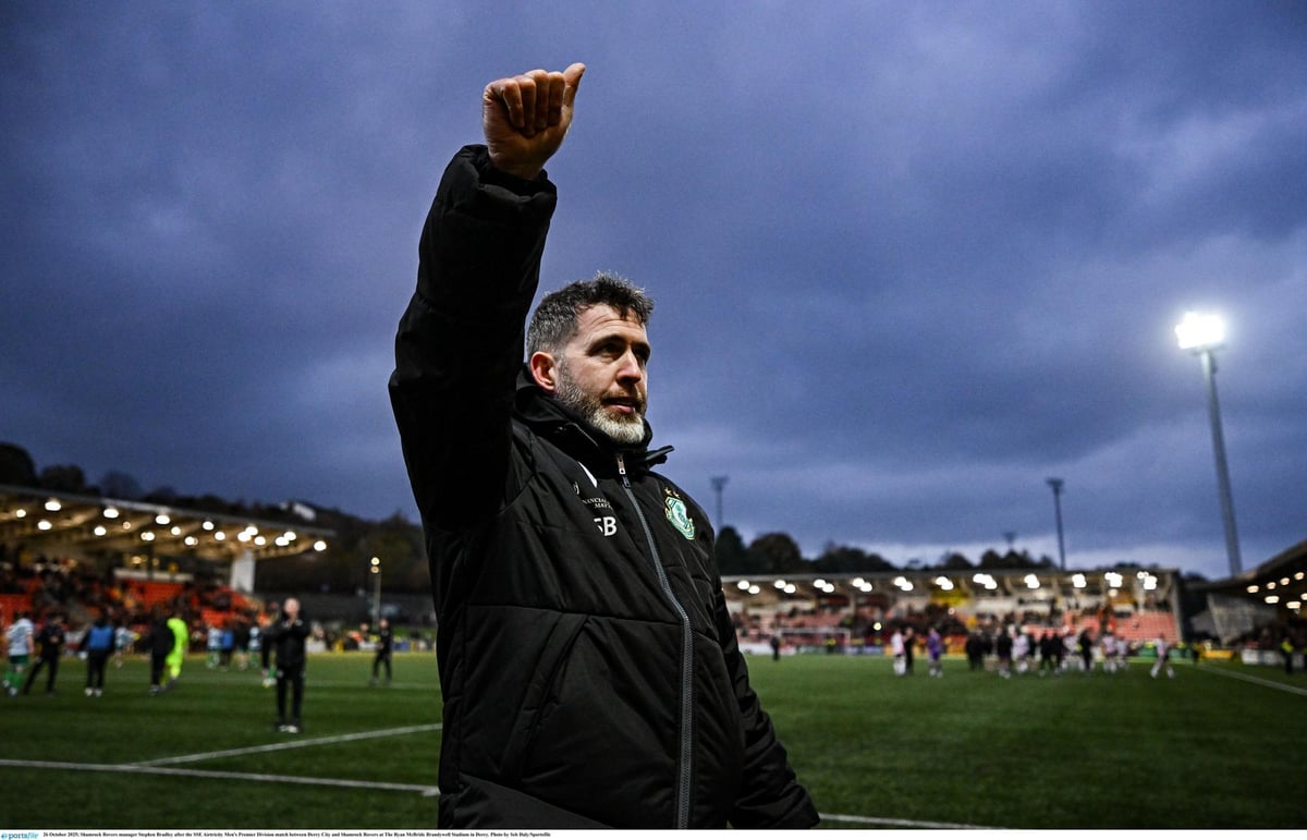 Marathon man Stephen Bradley praises 'classy' Derry City fans for support
