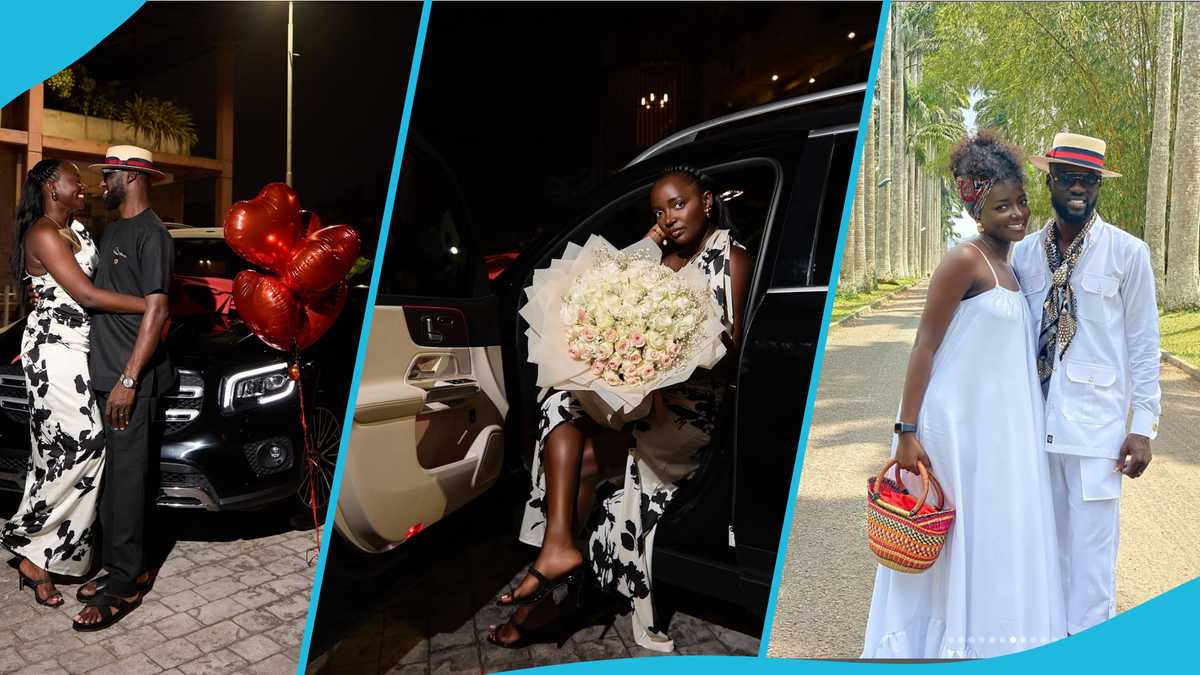 CEO of Abrantie The Gentleman gifts his wife a GH¢570K Benz to mark their 9th wedding anniversary celebration