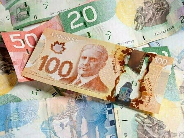 Canadian dollar weakens against greenback