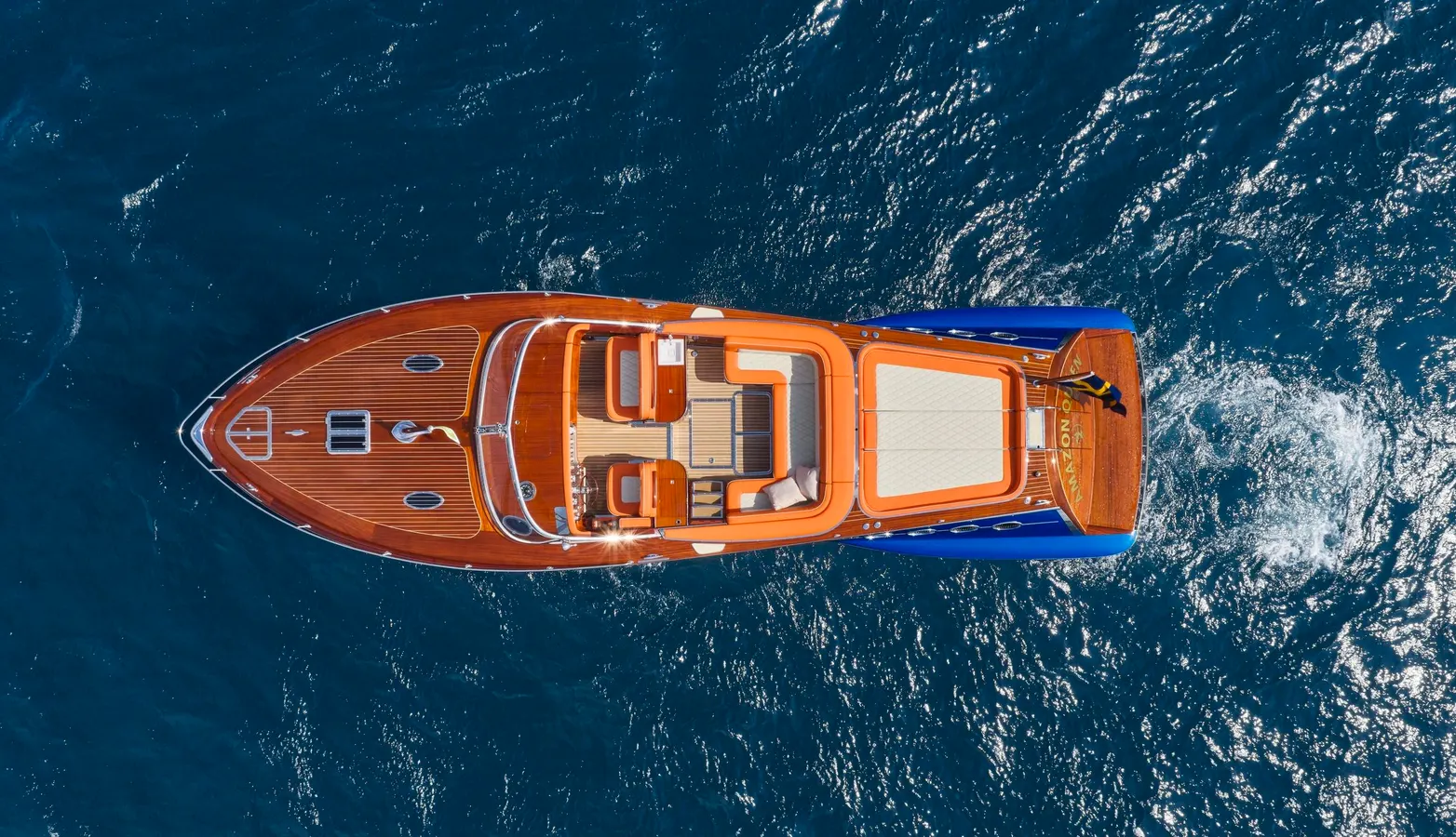 J Craft Torpedo Powerboat Unveils Elegant Fortuny Interior