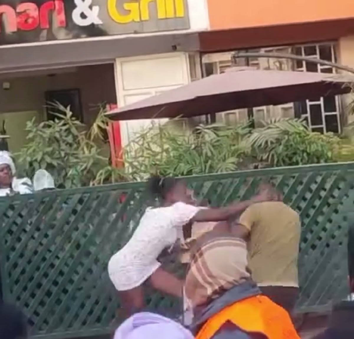 Man catches his cheating girlfriend with another man in a club in Donholm and turns it into a… (VIDEO)