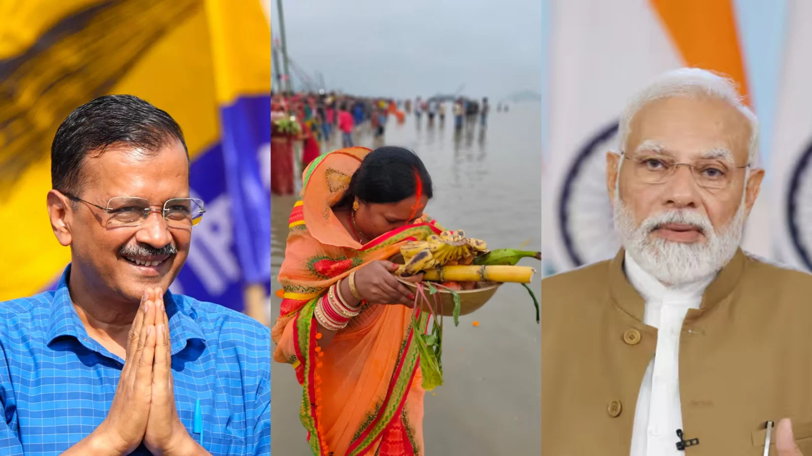 ‘Baseless Political Drama’: AAP, BJP Trade Barbs Over Chhath Puja Preparations, Yamuna Pollution