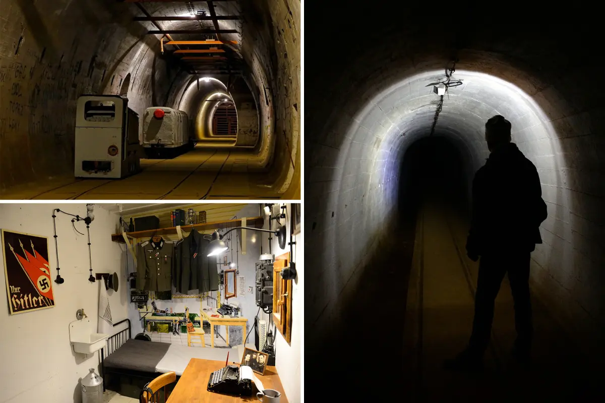 A vestige of Nazi Germany, underground tunnels in Poland transformed into a museum