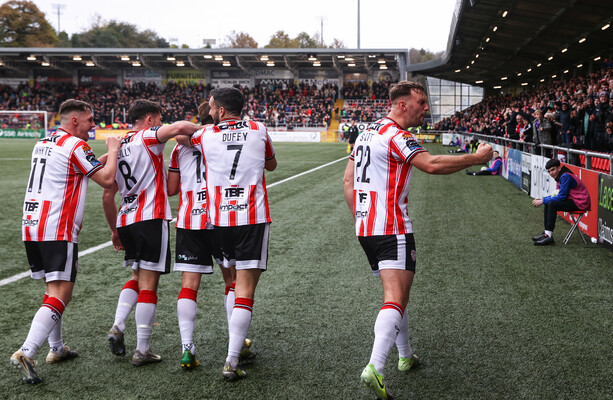 Defeat in Derry means Rovers' wait to clinch league title goes on