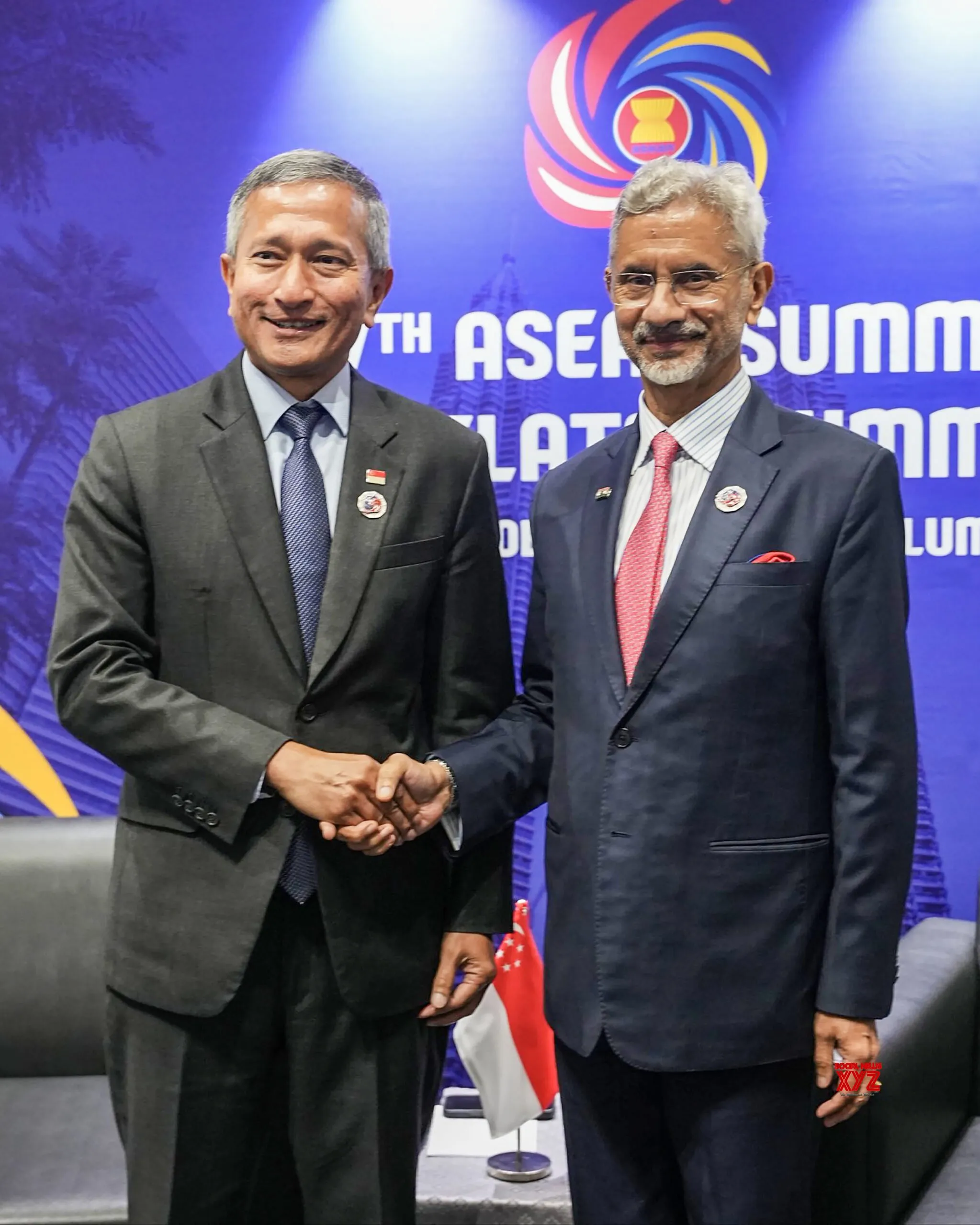 Kuala Lumpur: EAM Jaishankar Meets Singapore FM #Gallery