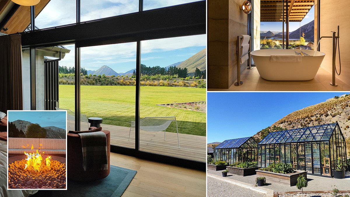 Behind the doors of Flockhill: I stayed at the ultra-exclusive New Zealand lodge after celebrities scored an invite in their VIP Golden Globes goodie bags