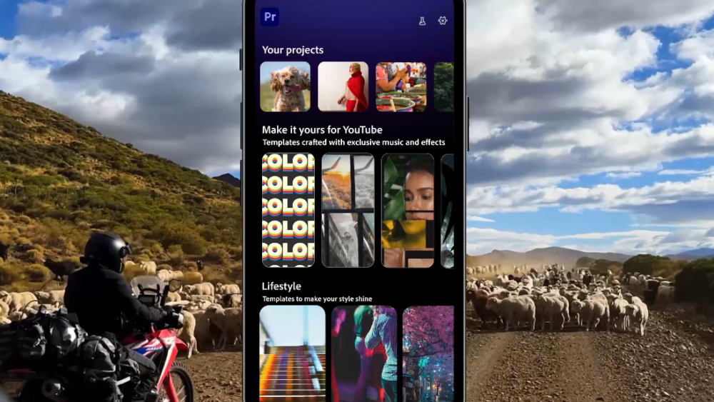 Adobe Premiere Mobile App Adding YouTube Shorts Features