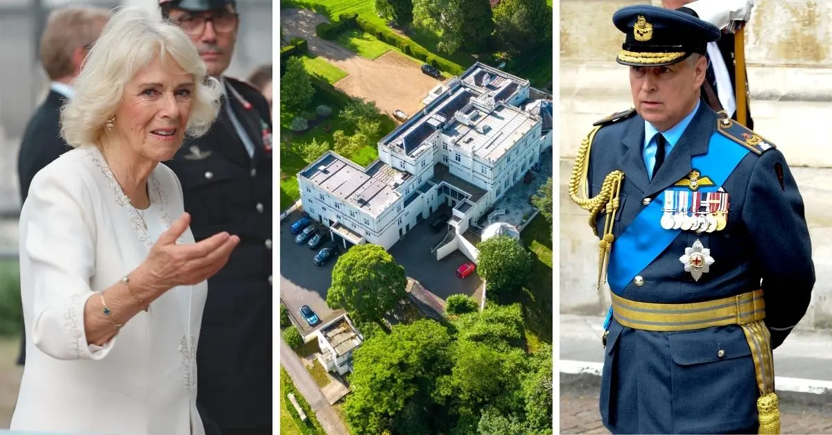 EXCLUSIVE: Prince Andrew 'Convinced King Charles Wants to Boot Him Out of Royal Lodge So Queen Can Move into Luxury Royal Residence'