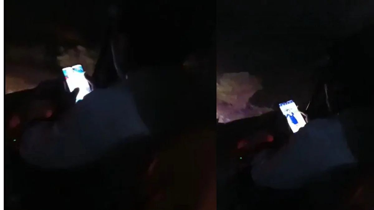 UP: Shocking VIDEO Shows Ambulance Driver Watching Reels, Scrolling Social Media While Transporting Patient In Unnao