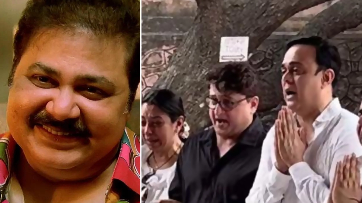Satish Shah Funeral: ‘Sarabhai vs Sarabhai’ Cast Sings Iconic Title Track in Emotional Goodbye; Rupali Ganguly, Sumeet Raghavan, Ratna Pathak Shah and Others Pay Heartfelt Tribute (Watch Video)