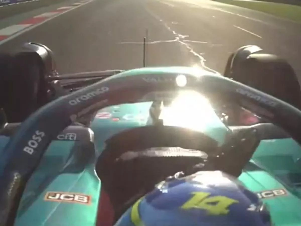 Fernando Alonso hand gesture toward Lewis Hamilton caught on camera at Mexico GP