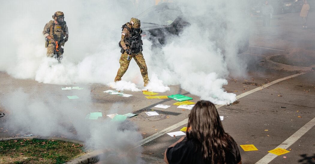 Tear Gas Can Be Dangerous. The Rules on How to Use It Vary.