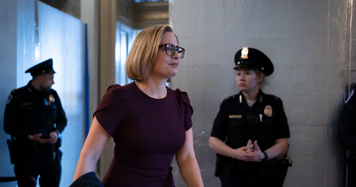 Former Arizona Sen. Kyrsten Sinema backs Trump’s AI policies