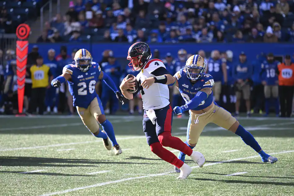 Dernier match de la saison: les Alouettes ne réussissent pas à allonger leur séquence de cinq victoires