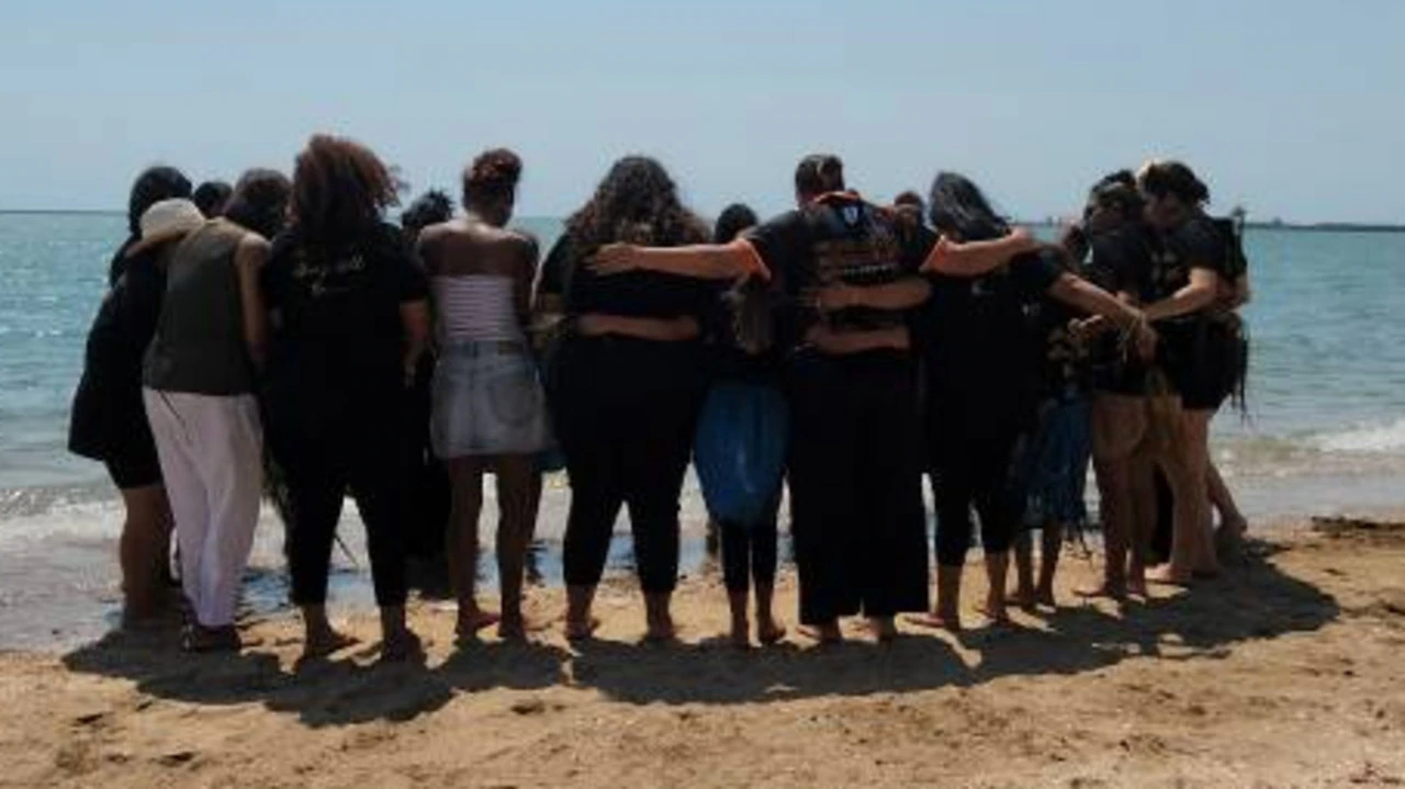 Powerful memorial after house fire horror