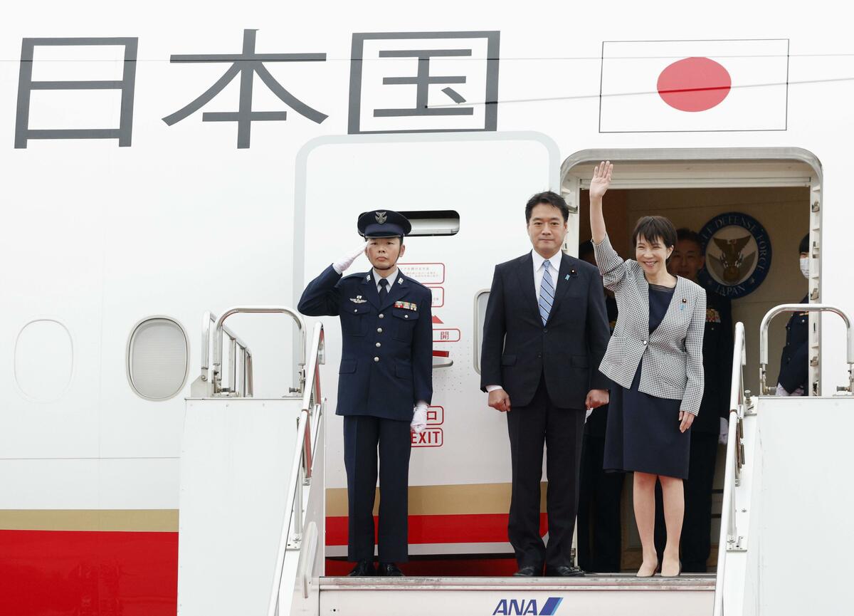 Japan's new PM Takaichi arrives in Malaysia for ASEAN summit meetings