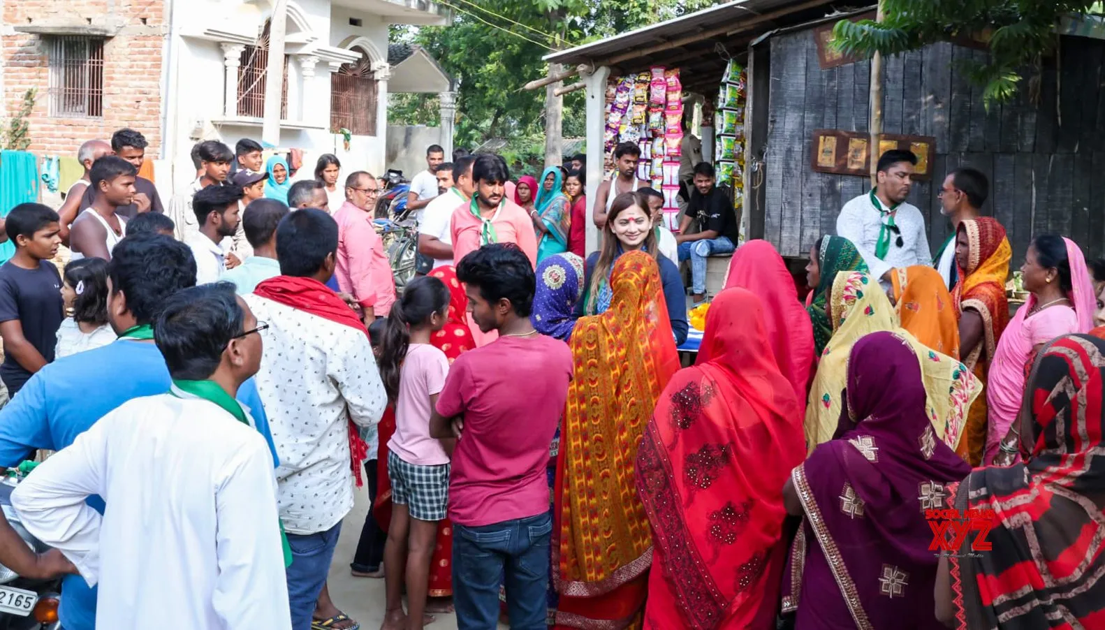 Muzaffarpur: Komal Singh Campaigns for Election #Gallery