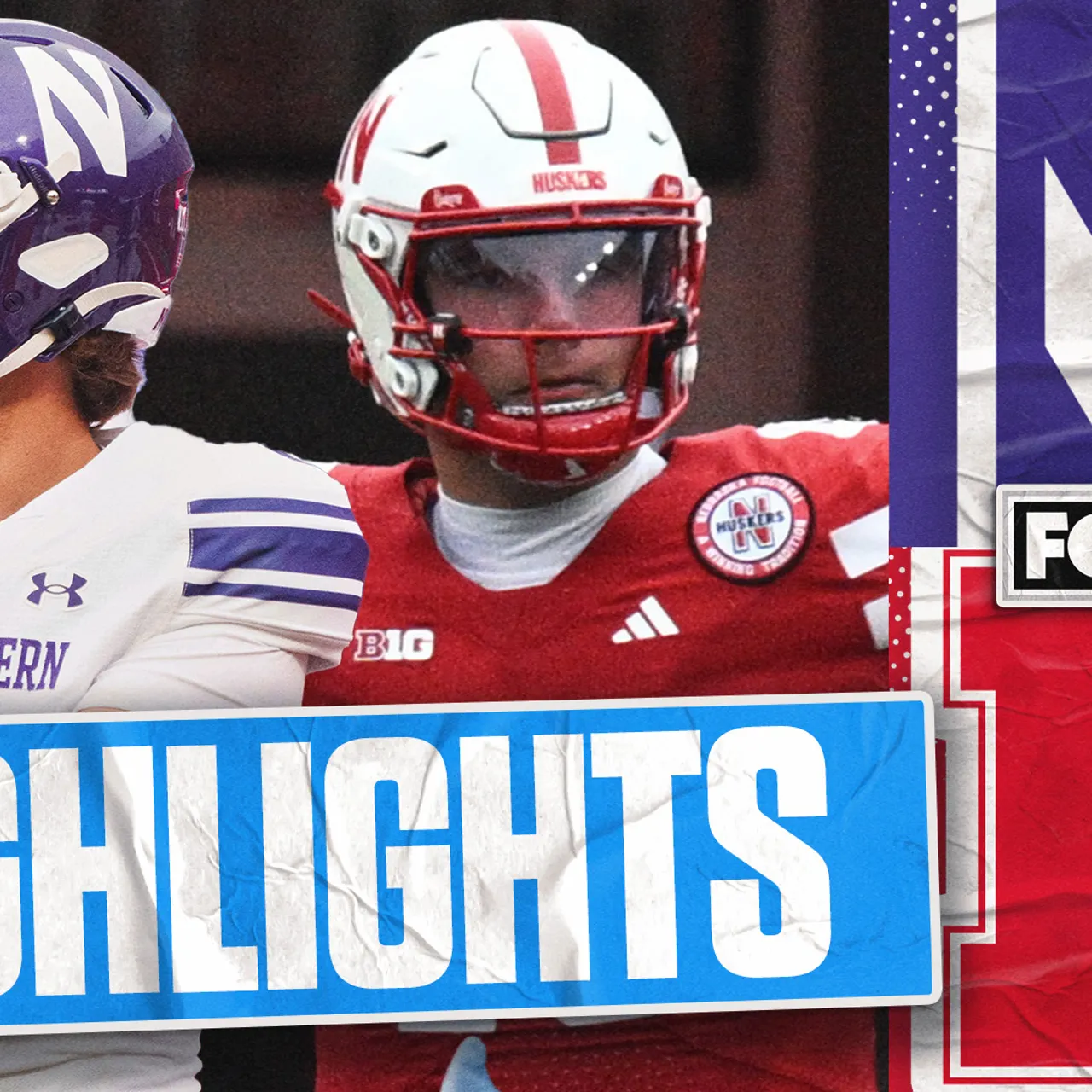 Northwestern Wildcats vs. Nebraska Cornhuskers Highlights | FOX College Football
