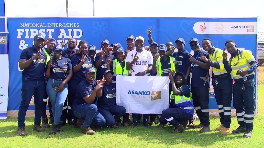 Asanko Gold wins community category at 2025 National Inter-Mines First Aid and Safety Competition