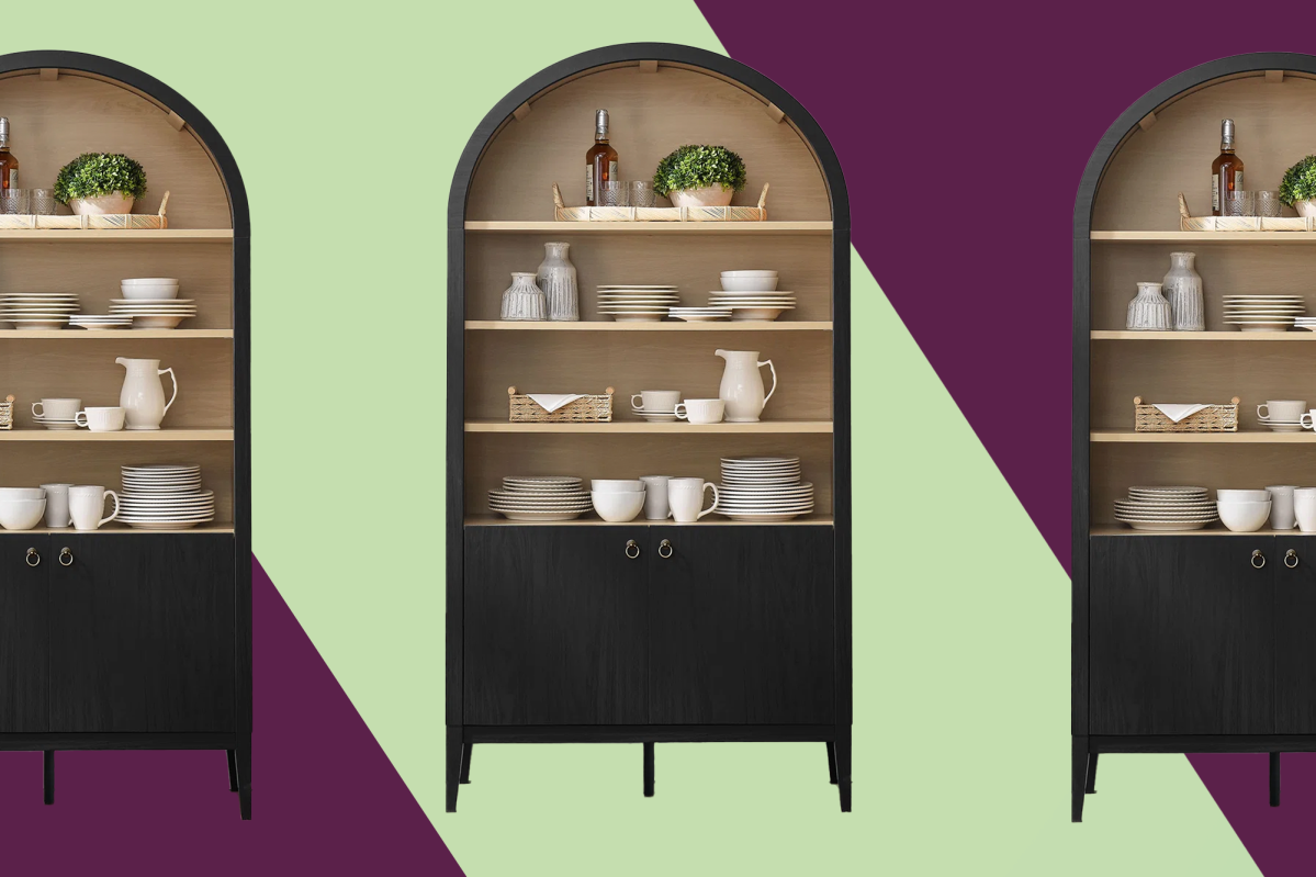 Arched and on sale: 40% off the Modway Nolan Bookshelf for Way Day