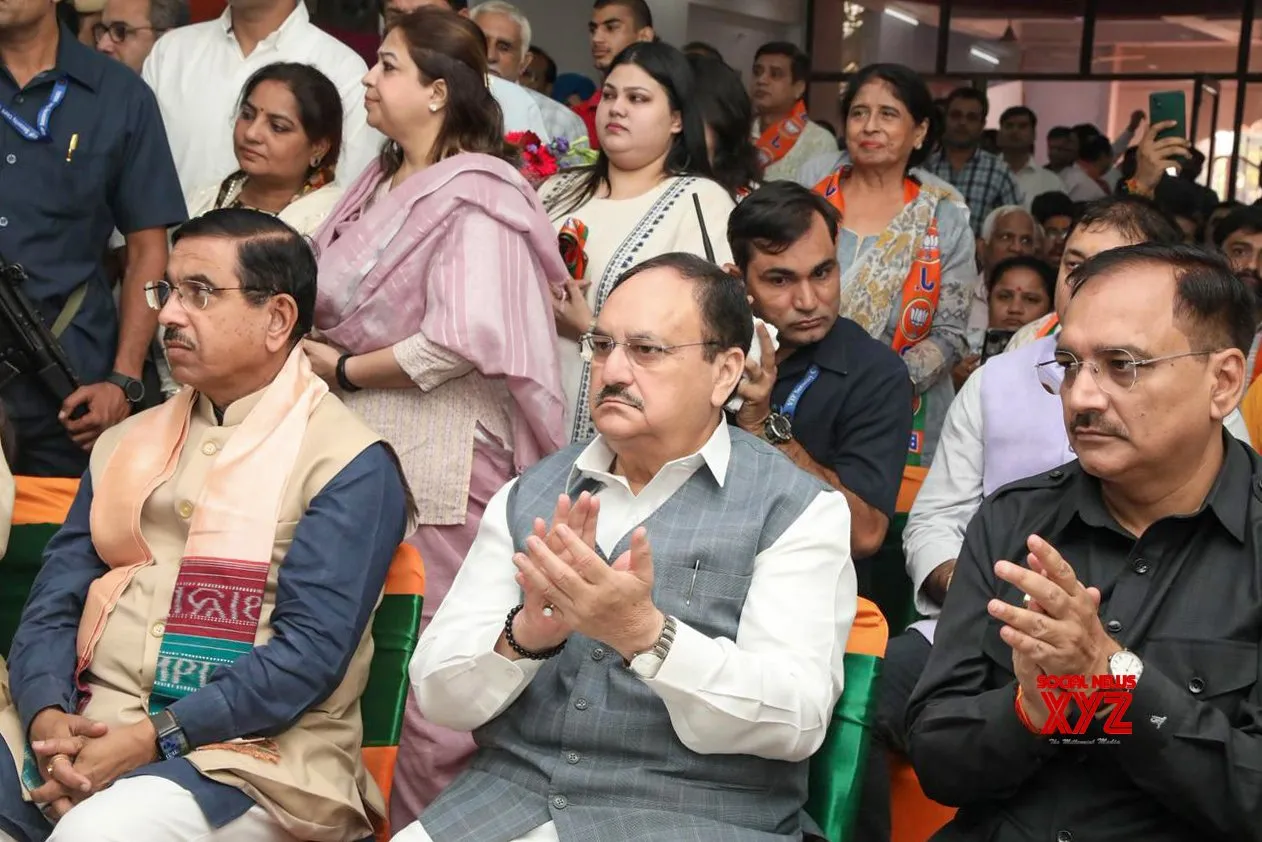 New Delhi: J.P. Nadda Listens to PM’s Mann Ki Baat #Gallery