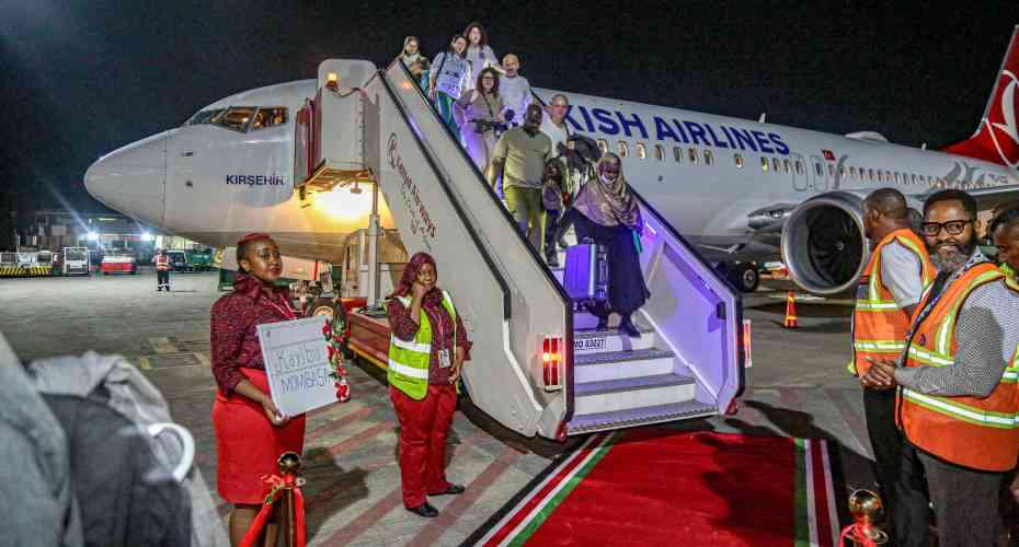Turkish Airlines resumes direct flights to Mombasa