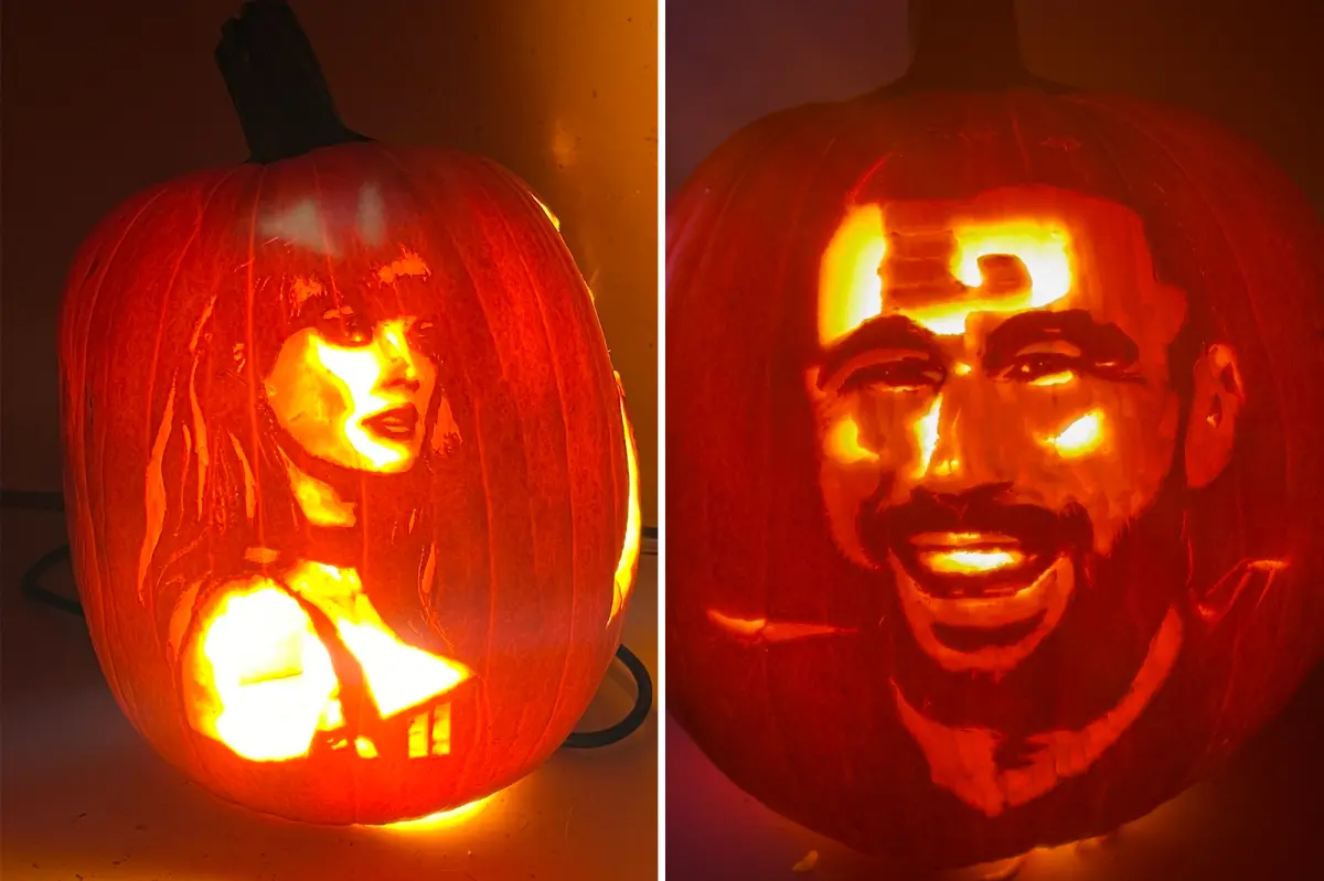 Jock O’Lantern: Pumpkin carver goes viral for Taylor Swift creation, fans demand Kelce gourd