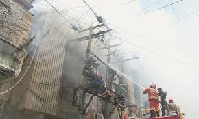 80pc of Karachi buildings lack fire safety systems, moot told
